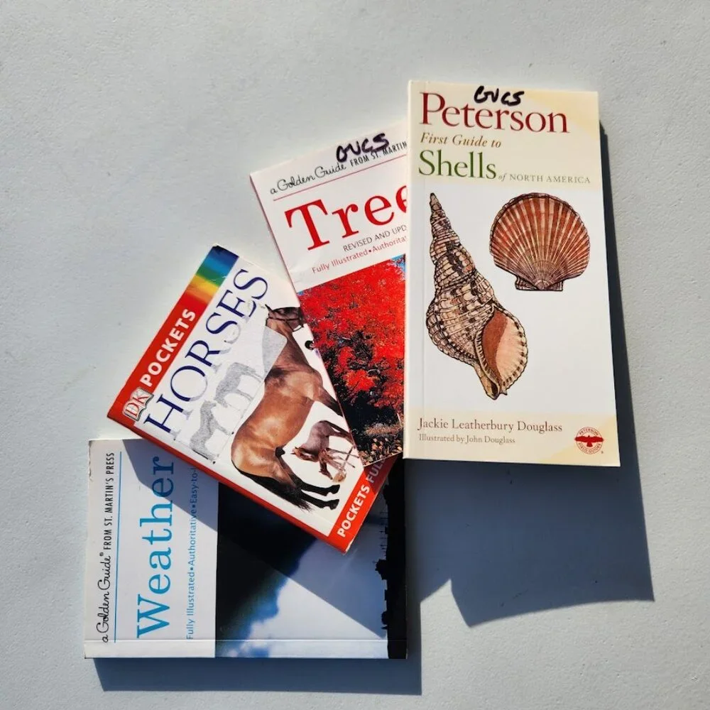 Peterson Field Guides Book Bundle Guide Books Reference Nature Trees Weather Hor